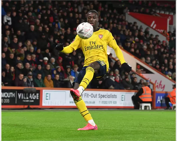 Arsenal's Nicolas Pepe Shines in FA Cup Clash Against AFC Bournemouth