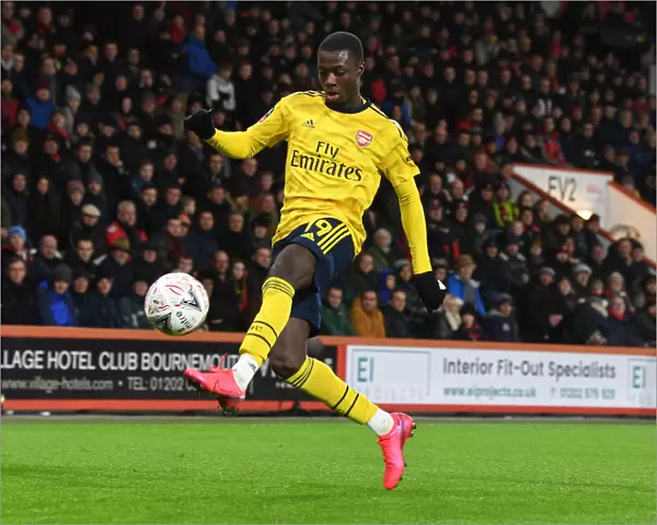 Arsenal's Nicolas Pepe Shines: FA Cup Victory Against AFC Bournemouth