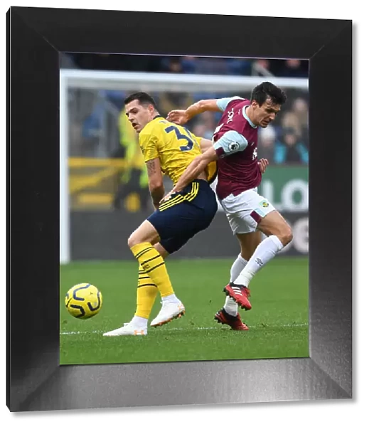 Burnley vs Arsenal: Granit Xhaka Clashes with Jack Cork in Premier League Showdown