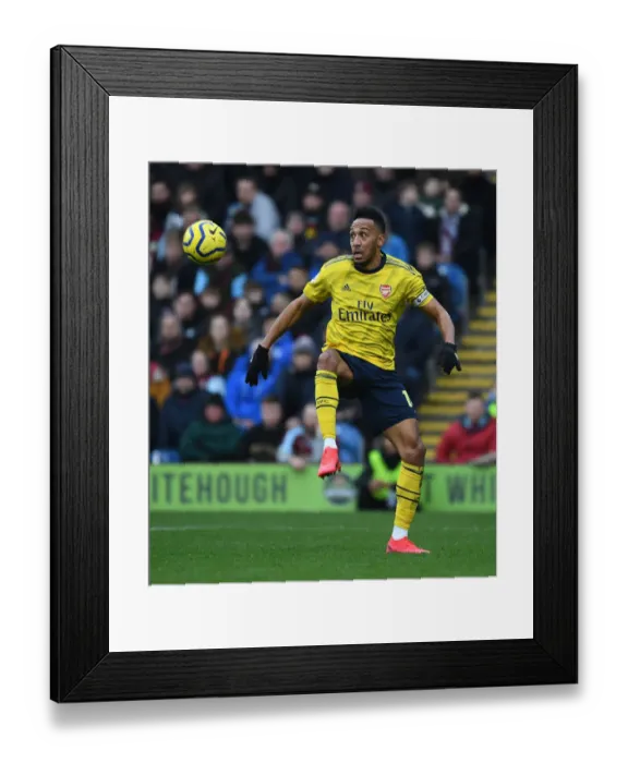 Framed Print : Aubameyang Shines: Burnley vs. Arsenal, 2019-2020 Premier League Framed Print : Aubameyang Shines: Burnley vs. Arsenal, 2019-2020 Premier League