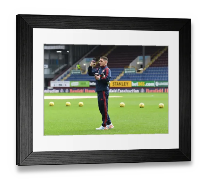 Framed Print : Lucas Torreira's Focus: Arsenal's Key Player Ahead of Burnley Showdown (Premier League 2019-20)