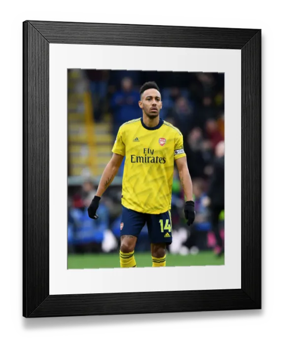 Framed Print : Arsenal's Pierre-Emerick Aubameyang Prepares for Burnley Clash in Premier League (2019-20) Framed Print : Arsenal's Pierre-Emerick Aubameyang Prepares for Burnley Clash in Premier League (2019-20)