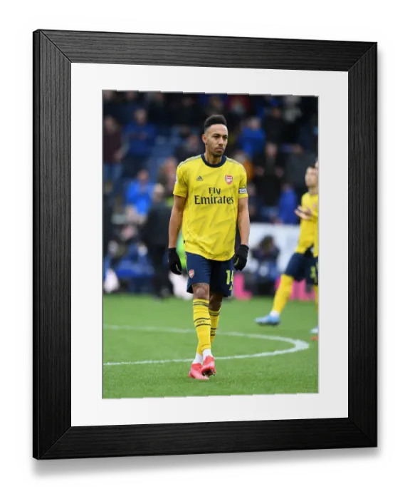 Framed Print : Arsenal's Pierre-Emerick Aubameyang Gears Up for Burnley Clash (Burnley v Arsenal 2019-20) Framed Print : Arsenal's Pierre-Emerick Aubameyang Gears Up for Burnley Clash (Burnley v Arsenal 2019-20)