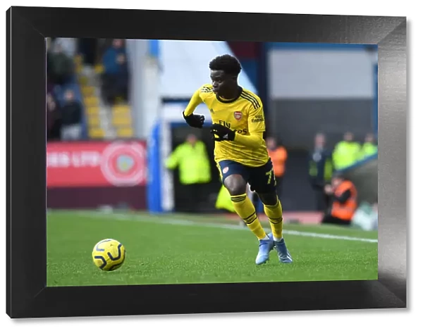 Bukayo Saka in Action: Burnley vs Arsenal, Premier League 2019-20