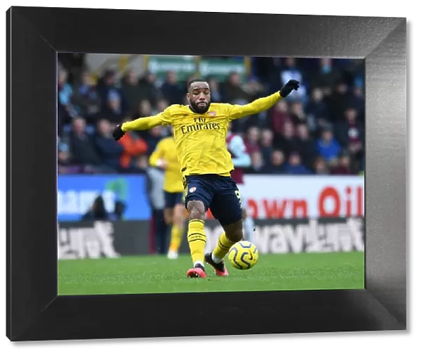 Alexandre Lacazette in Action: Burnley vs Arsenal, Premier League 2019-2020