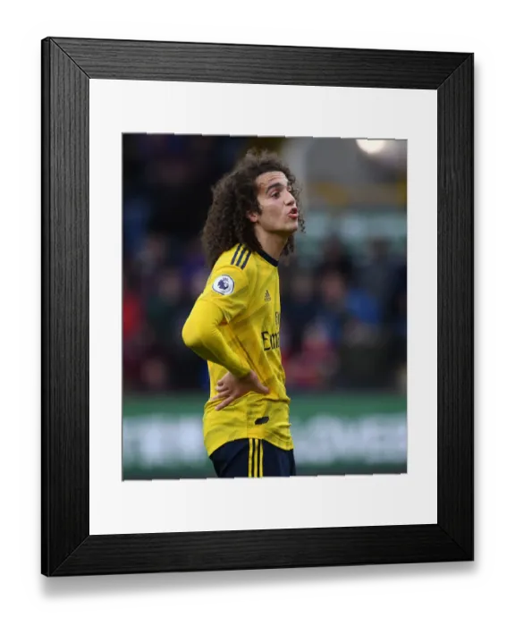 Framed Print : Matteo Guendouzi: In Action Against Burnley, Premier League 2019-2020 Framed Print : Matteo Guendouzi: In Action Against Burnley, Premier League 2019-2020