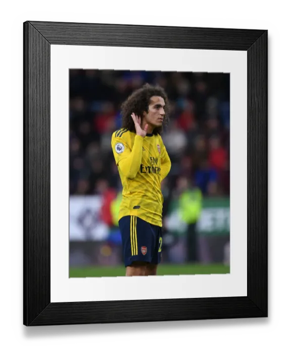 Framed Print : Guendouzi in Action: Burnley vs. Arsenal, Premier League 2019-20 Framed Print : Guendouzi in Action: Burnley vs. Arsenal, Premier League 2019-20