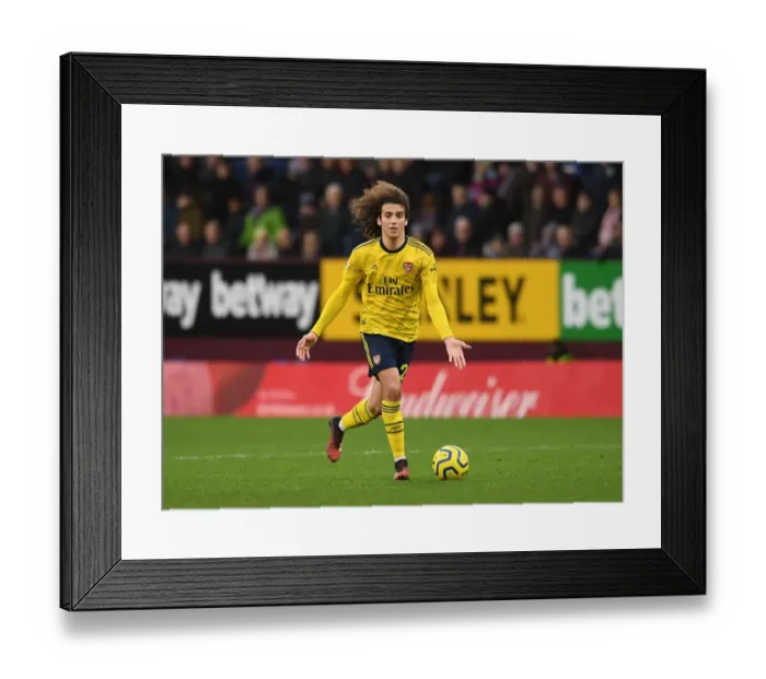 Framed Print : Guendouzi in Action: Burnley vs Arsenal, Premier League 2019-20 Framed Print : Guendouzi in Action: Burnley vs Arsenal, Premier League 2019-20