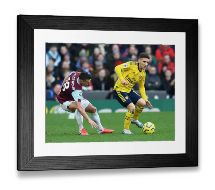 Framed Print : Torreira vs. Westwood: Intense Battle in Burnley vs. Arsenal Premier League Clash Framed Print : Torreira vs. Westwood: Intense Battle in Burnley vs. Arsenal Premier League Clash