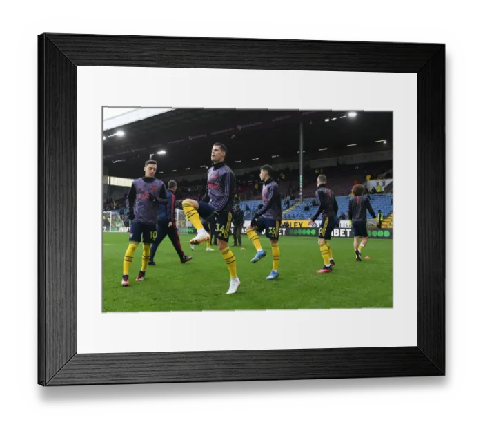 Framed Print : Granit Xhaka's Unwavering Concentration: Arsenal's Determination Ahead of Burnley Showdown (Premier League, 2019-20) Framed Print : Granit Xhaka's Unwavering Concentration: Arsenal's Determination Ahead of Burnley Showdown (Premier League, 2019-20)
