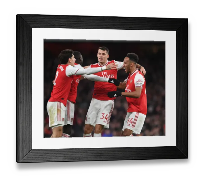 Framed Print : Arsenal vs Newcastle United: Premier League Clash at Emirates Stadium