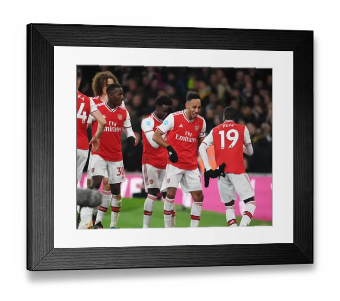 Framed Print : Arsenal vs Newcastle United: Premier League Showdown at Emirates Stadium