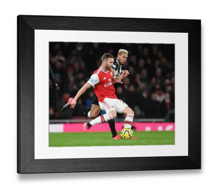 Framed Print : Arsenal vs Newcastle United: Premier League Showdown at Emirates Stadium Framed Print : Arsenal vs Newcastle United: Premier League Showdown at Emirates Stadium