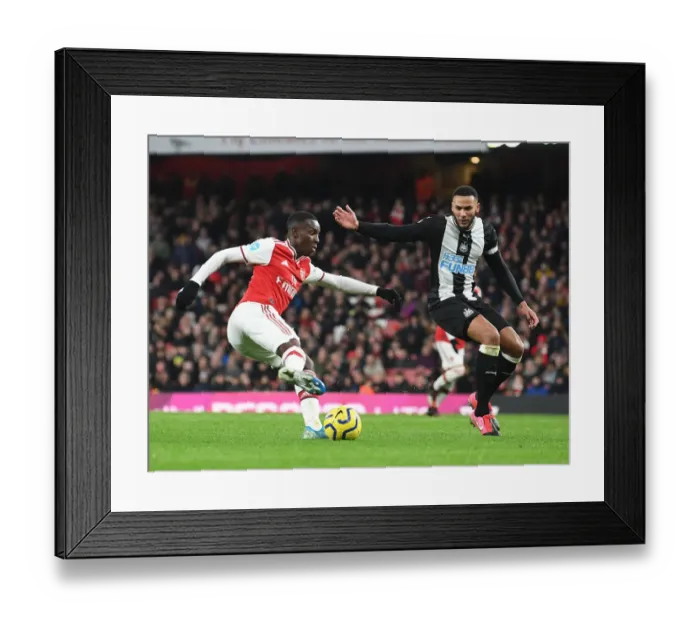 Framed Print : Arsenal vs Newcastle United: Premier League Showdown at Emirates Stadium Framed Print : Arsenal vs Newcastle United: Premier League Showdown at Emirates Stadium