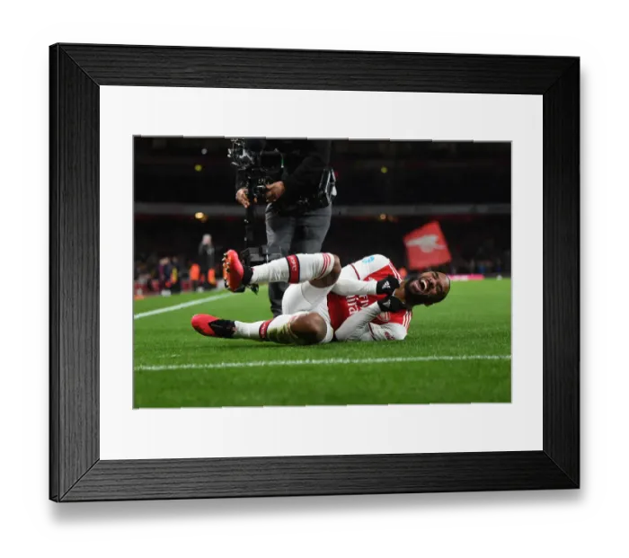 Framed Print : Arsenal's Alex Lacazette Scores Fourth Goal in Thrilling Victory over Newcastle United Framed Print : Arsenal's Alex Lacazette Scores Fourth Goal in Thrilling Victory over Newcastle United