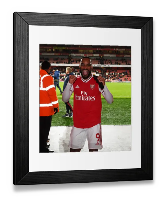 Framed Print : Alexis Lacazette's Emotional Reaction: Arsenal's Hard-Fought Victory over Newcastle United, Premier League 2019-2020 Framed Print : Alexis Lacazette's Emotional Reaction: Arsenal's Hard-Fought Victory over Newcastle United, Premier League 2019-2020