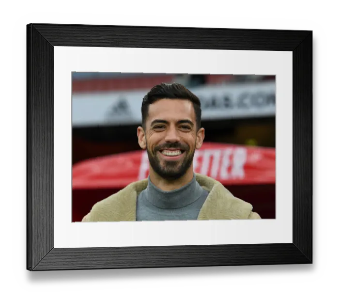 Framed Print : Arsenal's Pablo Mari Readies for Newcastle United Clash in Premier League (Arsenal v Newcastle, 2019-20)