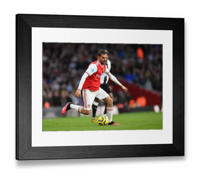 Framed Print : Arsenal's Dani Ceballos in Action against Newcastle United - Premier League 2019-2020 Framed Print : Arsenal's Dani Ceballos in Action against Newcastle United - Premier League 2019-2020