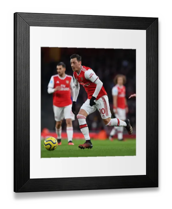 Framed Print : Mesut Ozil in Action: Arsenal vs Newcastle United, Premier League 2019-2020 Framed Print : Mesut Ozil in Action: Arsenal vs Newcastle United, Premier League 2019-2020