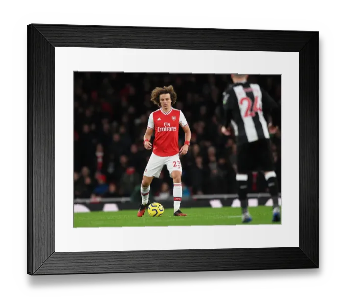 Framed Print : Arsenal's David Luiz in Action Against Newcastle United - Premier League 2019-2020 Framed Print : Arsenal's David Luiz in Action Against Newcastle United - Premier League 2019-2020