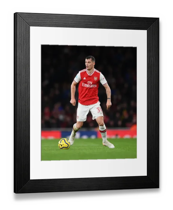 Framed Print : Granit Xhaka in Action: Arsenal vs Newcastle United, Premier League 2019-20 Framed Print : Granit Xhaka in Action: Arsenal vs Newcastle United, Premier League 2019-20