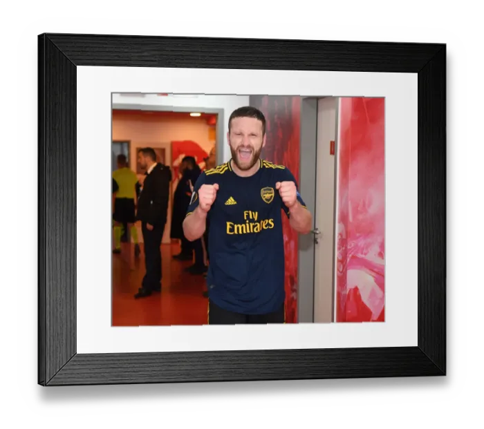Framed Print : Arsenal vs. Olympiacos: UEFA Europa League Showdown (2020)