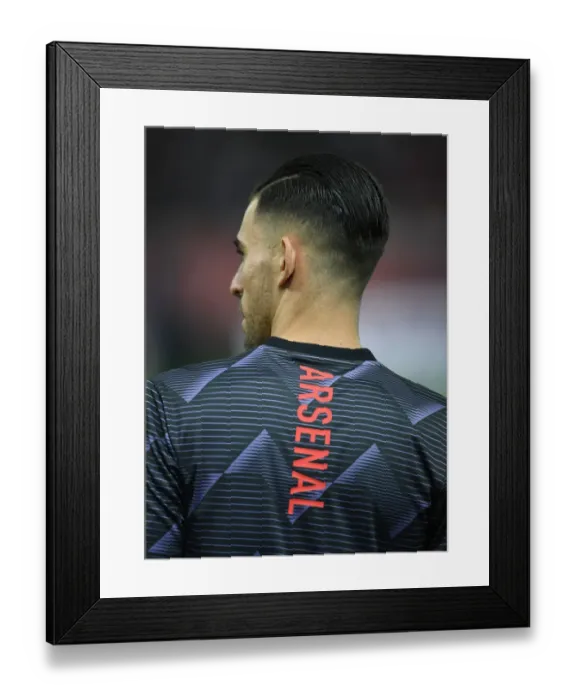 Framed Print : Dani Ceballos: Arsenal's Focus Ahead of Olympiacos Europa League Clash