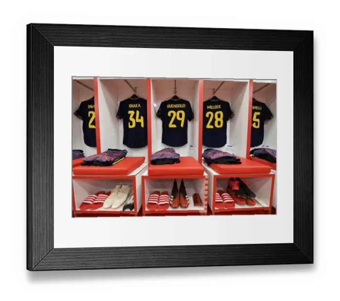 Framed Print : Arsenal FC: Unity in the Huddle - Pre-Match Moment before Europa League Clash vs. Olympiacos (2019-20) Framed Print : Arsenal FC: Unity in the Huddle - Pre-Match Moment before Europa League Clash vs. Olympiacos (2019-20)