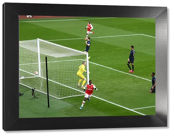 Eddie Nketiah Scores First Arsenal Goal: Arsenal 1-0 Everton (2019-2020)