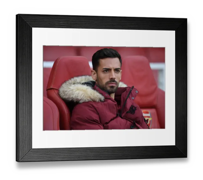 Framed Print : Arsenal's Pablo Mari Ready for Arsenal v Everton Clash in Premier League Framed Print : Arsenal's Pablo Mari Ready for Arsenal v Everton Clash in Premier League