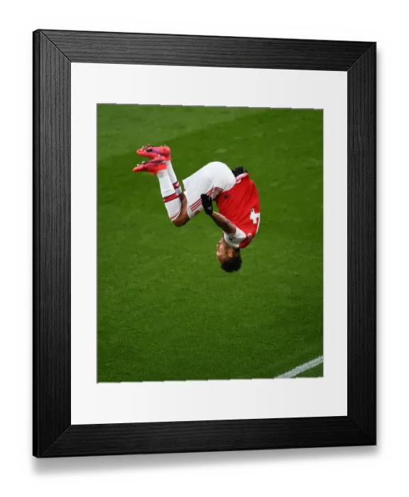 Framed Print : Arsenal's Aubameyang Scores Thrilling Second Goal vs. Everton (2020) Framed Print : Arsenal's Aubameyang Scores Thrilling Second Goal vs. Everton (2020)