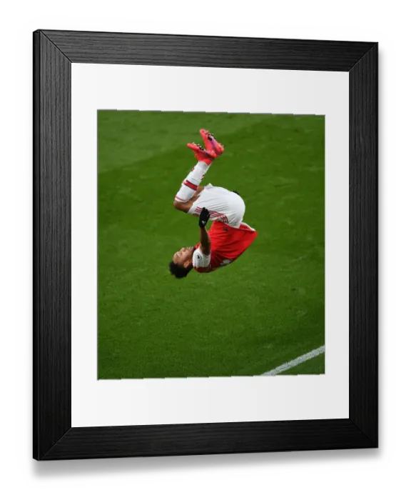 Framed Print : Aubameyang's Brace: Arsenal's Win Against Everton, 2019-20 Premier League Framed Print : Aubameyang's Brace: Arsenal's Win Against Everton, 2019-20 Premier League