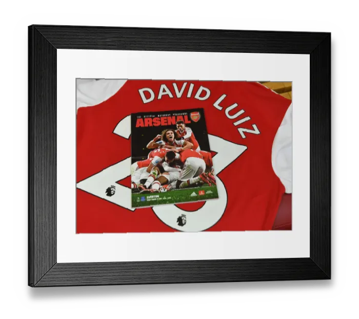 Framed Print : Arsenal vs. Everton: Premier League Clash at Emirates Stadium Framed Print : Arsenal vs. Everton: Premier League Clash at Emirates Stadium