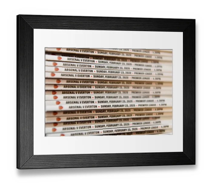 Framed Print : Arsenal vs. Everton: Premier League Clash at Emirates Stadium Framed Print : Arsenal vs. Everton: Premier League Clash at Emirates Stadium