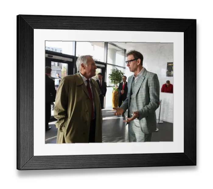 Framed Print : Arsenal Legends Reunite: Sammy Nelson and Tony Adams Before Arsenal vs. Everton, Premier League 2019-2020 Framed Print : Arsenal Legends Reunite: Sammy Nelson and Tony Adams Before Arsenal vs. Everton, Premier League 2019-2020