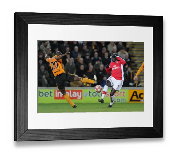 Framed Print : Bacary Sagna (Arsenal) George Boateng (Hull). Hull City 1: 2 Arsenal, Barclays Premier League Framed Print : Bacary Sagna (Arsenal) George Boateng (Hull). Hull City 1: 2 Arsenal, Barclays Premier League