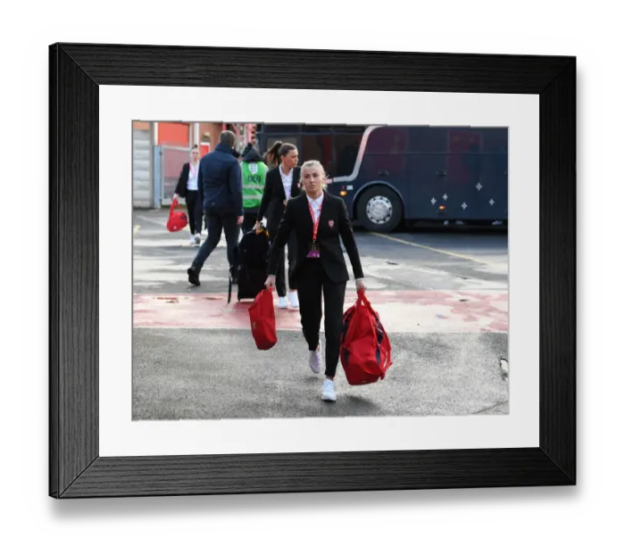 Framed Print : Arsenal's Leah Williamson Gears Up for FA Womens Continental League Cup Final Showdown Against Chelsea Framed Print : Arsenal's Leah Williamson Gears Up for FA Womens Continental League Cup Final Showdown Against Chelsea