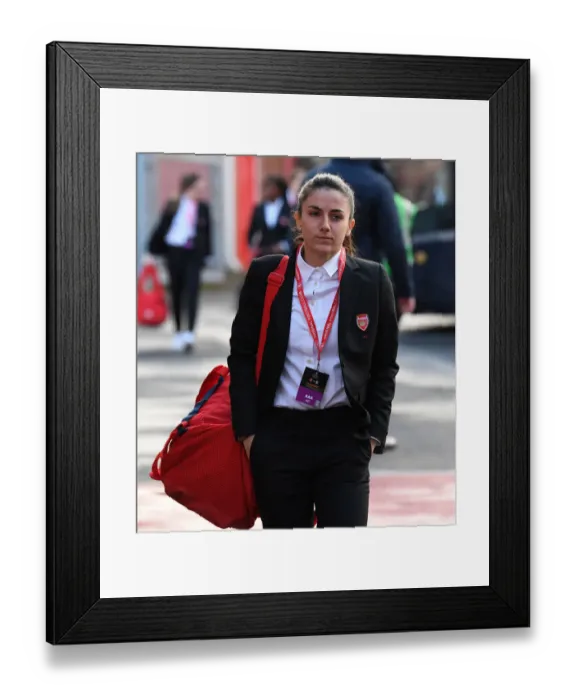 Framed Print : Arsenal's Danielle van de Donk Prepares for FA Womens Continental League Cup Final Showdown Against Chelsea Framed Print : Arsenal's Danielle van de Donk Prepares for FA Womens Continental League Cup Final Showdown Against Chelsea