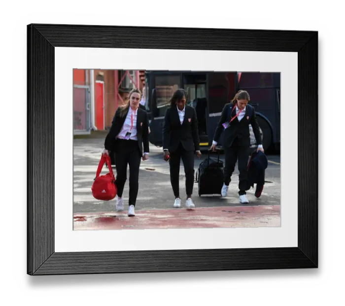 Framed Print : Arsenal Women vs. Chelsea Women: FA Womens Continental League Cup Final Showdown