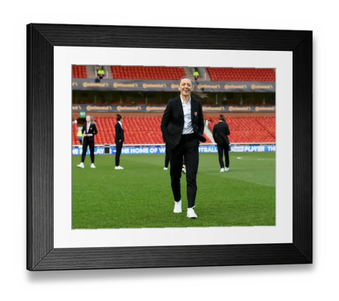 Framed Print : Arsenal's Katie McCabe Gears Up for FA Womens Continental League Cup Final Clash Against Chelsea Framed Print : Arsenal's Katie McCabe Gears Up for FA Womens Continental League Cup Final Clash Against Chelsea
