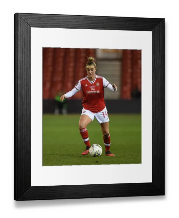 Framed Print : Arsenal's Jill Roord Stars in FA Womens Continental League Cup Final Victory Over Chelsea Framed Print : Arsenal's Jill Roord Stars in FA Womens Continental League Cup Final Victory Over Chelsea