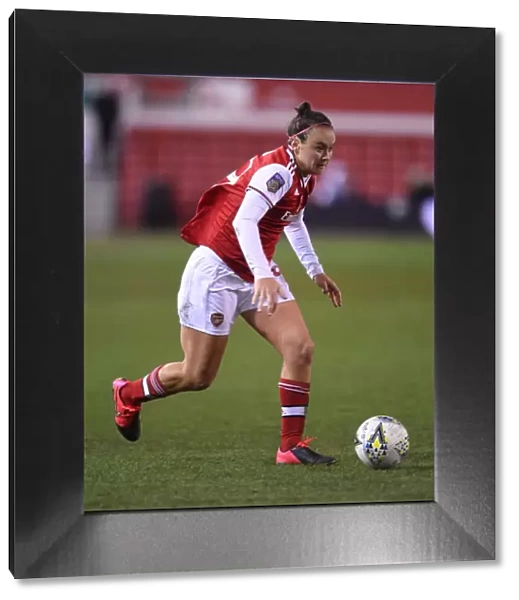 Arsenal's Caitlin Foord Stars in FA Womens Continental League Cup Final Against Chelsea
