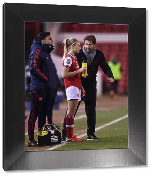 Arsenal Women's FA WSL Cup Final: Montemurro Coaches Leah Williamson Against Chelsea