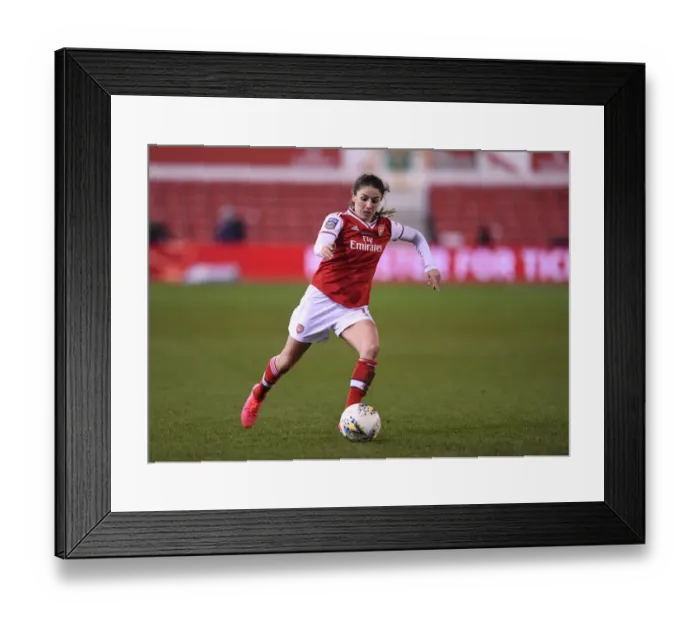Framed Print : Arsenal Women vs. Chelsea Women: FA Womens Continental League Cup Final Showdown