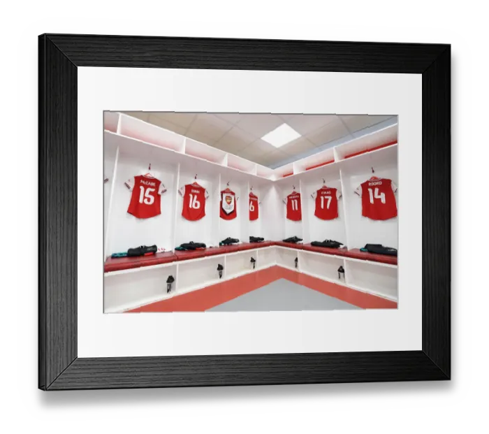 Framed Print : Arsenal Women Ready for FA Womens Continental League Cup Final Clash Against Chelsea