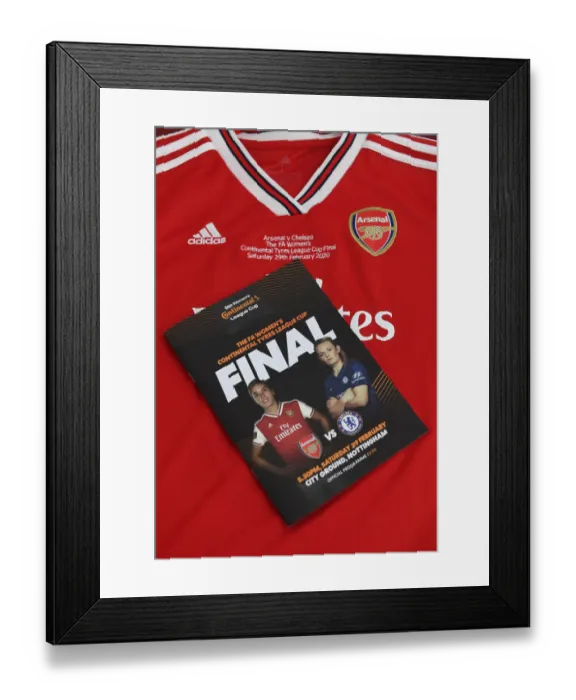 Framed Print : Arsenal FC vs. Chelsea Women: FA Womens Continental League Cup Final Framed Print : Arsenal FC vs. Chelsea Women: FA Womens Continental League Cup Final
