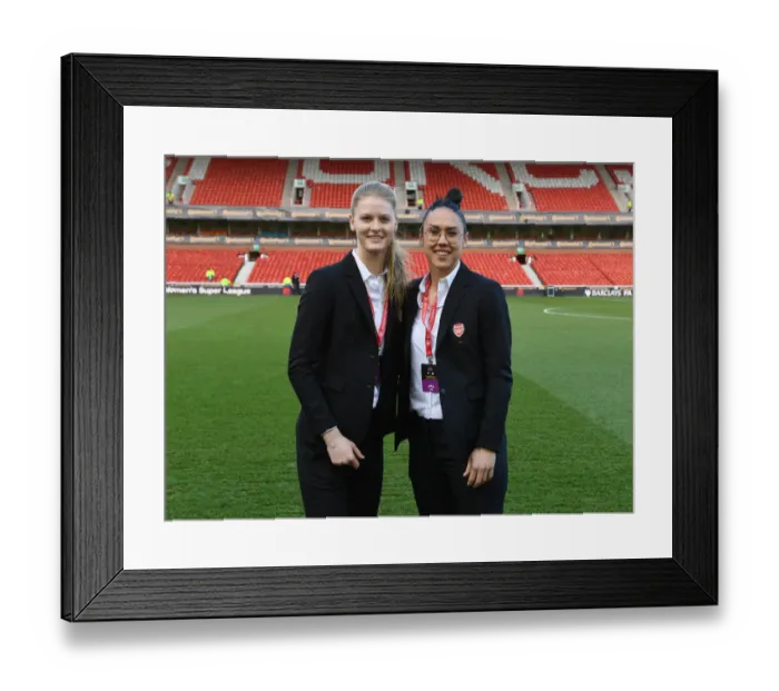Framed Print : Arsenal Women vs. Chelsea Women: FA Womens Continental League Cup Final Showdown