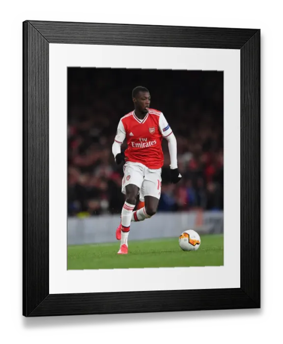Framed Print : Arsenal's Nicolas Pepe in Action: Arsenal vs. Olympiacos, Europa League 2020 Framed Print : Arsenal's Nicolas Pepe in Action: Arsenal vs. Olympiacos, Europa League 2020