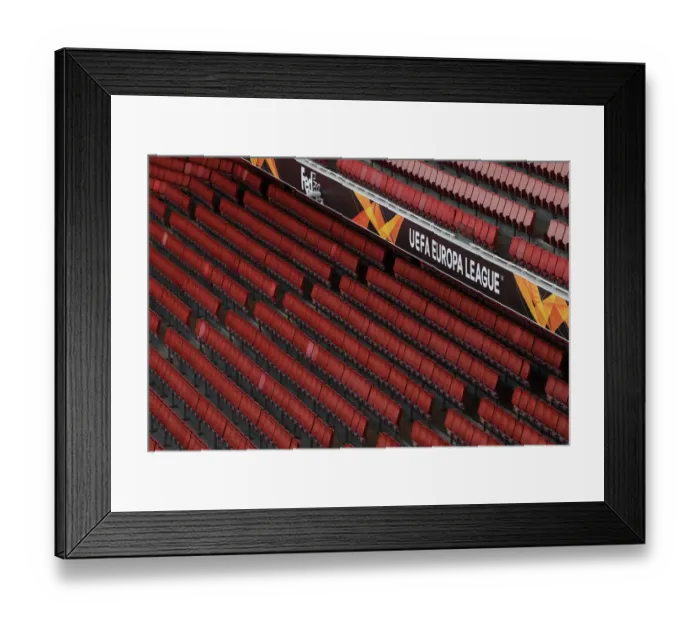 Framed Print : Arsenal's Emirates Stadium: Battleground for Europa League Clash Against Olympiacos
