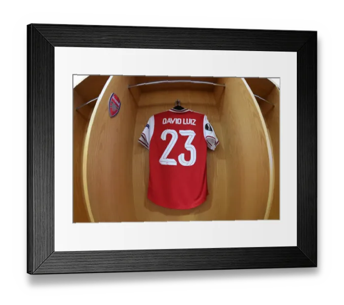 Framed Print : Arsenal FC vs Olympiacos FC: David Luiz Prepares for Europa League Clash (Behind the Scenes) Framed Print : Arsenal FC vs Olympiacos FC: David Luiz Prepares for Europa League Clash (Behind the Scenes)